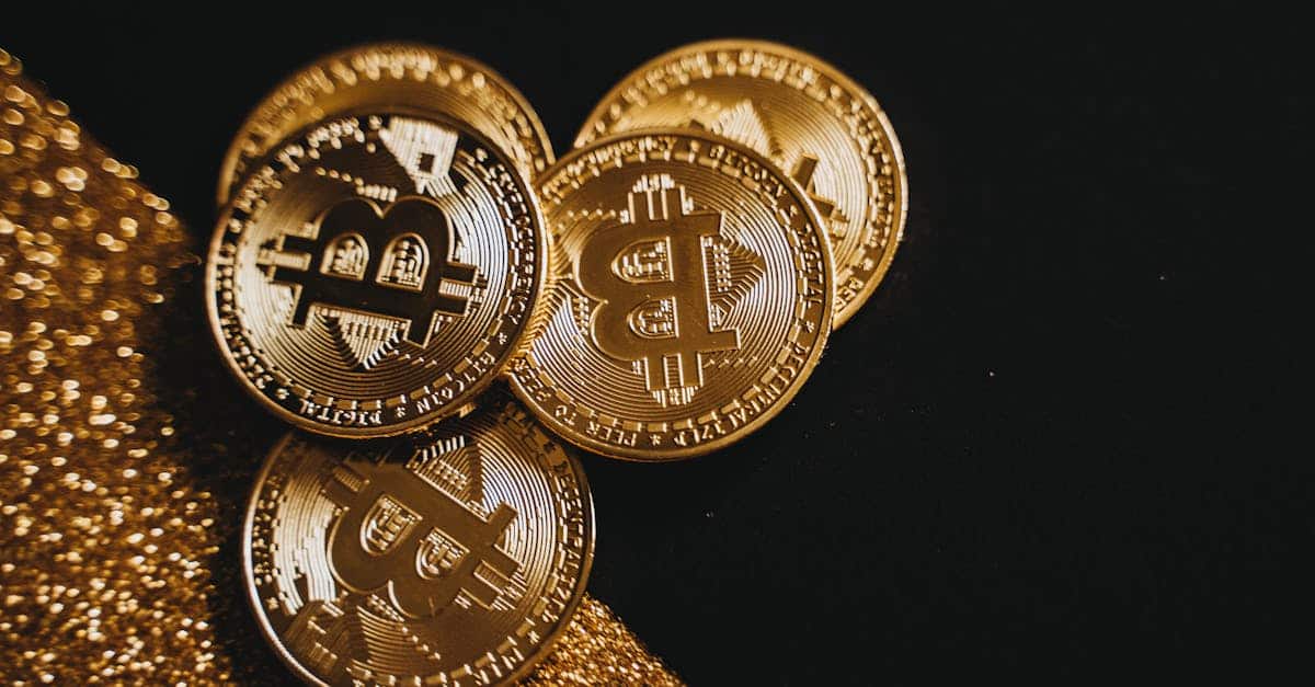 a-detailed-close-up-shot-of-shiny-bitcoin-coins-resting-on-a-glittery-surface-symbolizing-wealth-in